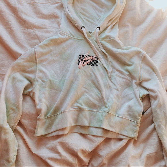 Vans Cropped Tie-Dye Hoodie - Picture 2 of 2